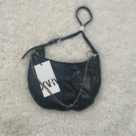 ZARA Women’s Rocker Shoulder Mini Bag - Picture 9 of 9